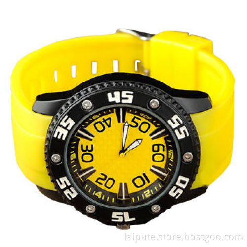 Fashion jelly waterproof, silicone sport watches